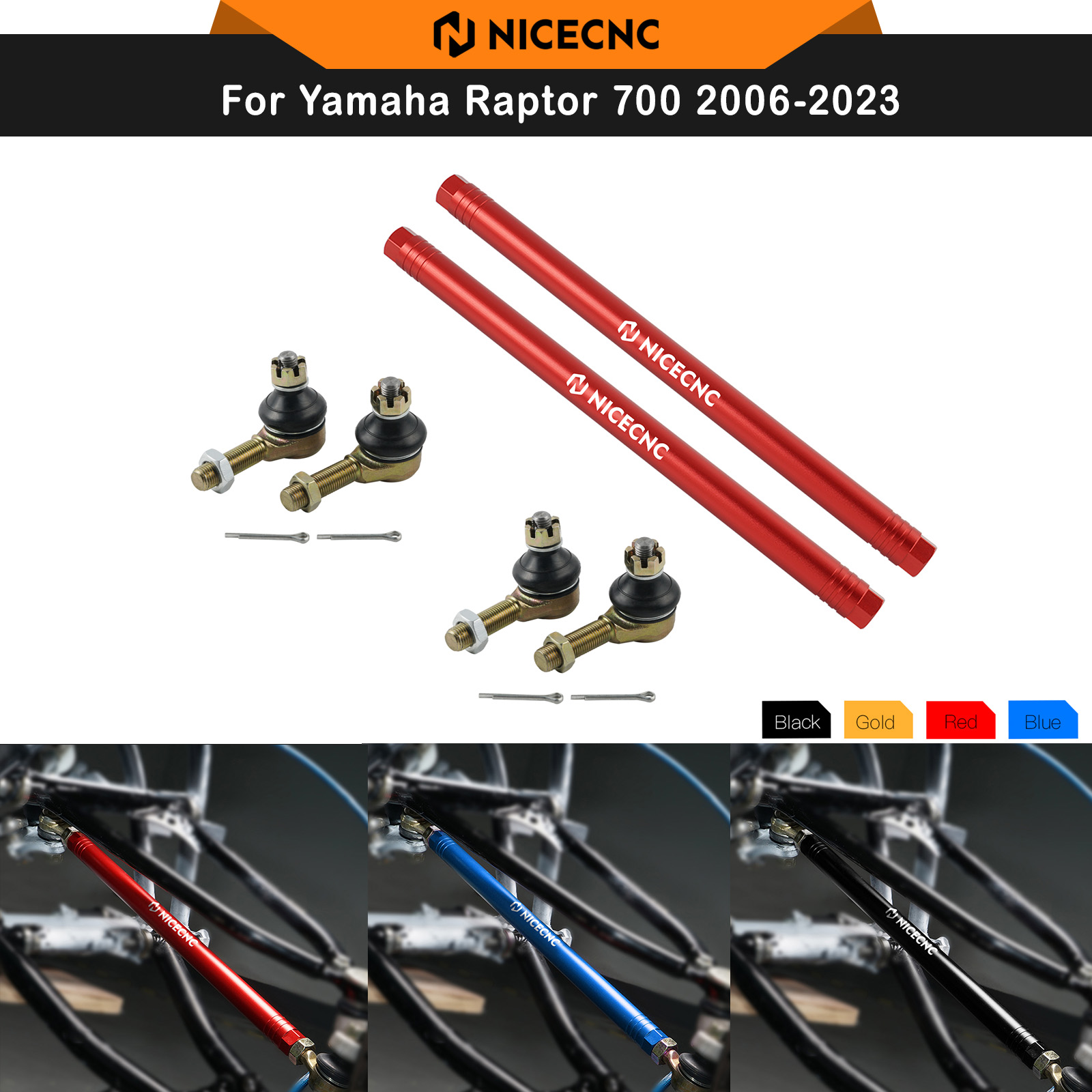Exhaust Pipe Expander - NICECNC ヤマハ ラプター700 2006-2024 ATV クワッド