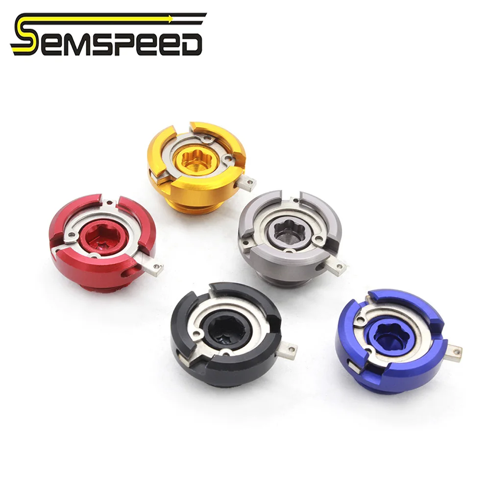 Oil Drain Tank - 二輪車用オイルドレンサンププラグ,エンジン充填タンクキャップボルト,ヤマハnmax SEMSPEED-CNC 155 150 125-2015 2019