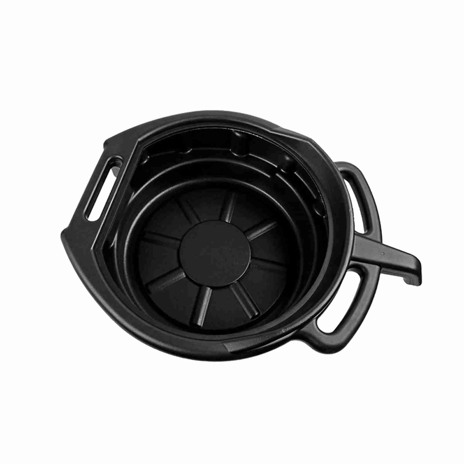Oil Drain Tank - 10L/15L オイルドレンパン 廃油回収器 オイルドリップトレイ 3つのハンドル付き 車のメンテナンスと修理用オイル収集盆