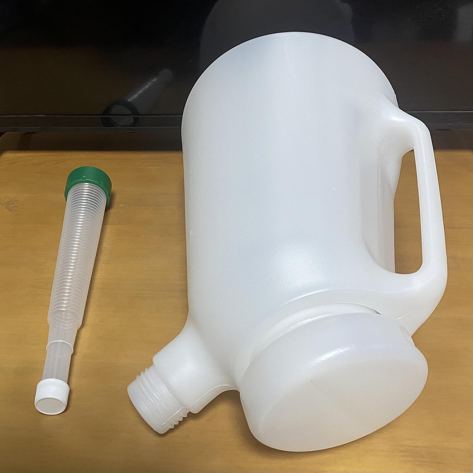 5L オイル計量容器 スケール付き キャップ付き 漏れ防止オ - Oil Drain Tank のレビューと価格